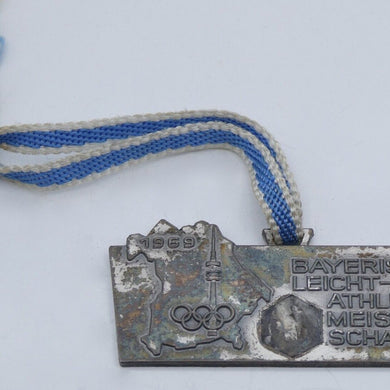Bayerische leicht-athletik meisterschaften 1969 50mm x 22mm