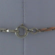 Laden Sie das Bild in den Galerie-Viewer, elegantes Collier mit Olivenit und Zirkonia / 925 Silber / 40,0 cm
