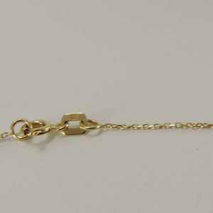 Vintage Collier mit Zirkonia / 585er 14 Karat Gelbgold / ca. 44 cm