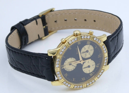 Piaget Haute Complication Chronograph Quartz 750er 18 Karat Diamond Damenuhr