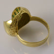 Laden Sie das Bild in den Galerie-Viewer, Vintage Damenring mit Smaragd / 585er 14 Karat Gold - 57 18,1 mm Ø *
