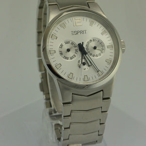 Esprit Herrenarmbanduhr Quarz / Edelstahl