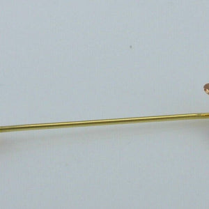 Anstecknadel Trachtenschmuck - Eichenblattdekor / 585er - 14 K Rot- & Gelbgold
