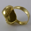 Laden Sie das Bild in den Galerie-Viewer, Vintage Damenring mit Smaragd / 585er 14 Karat Gold - 57 18,1 mm Ø *
