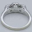 Laden Sie das Bild in den Galerie-Viewer, Past Present Future Ring Diamant 2,0 ct / 585er - 14 K Gold Gr. 55 17,5 mm Ø
