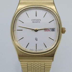 Citizen Quarz Herren Armbanduhr Vergoldet