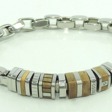 Fossil Armband Kette Stahl