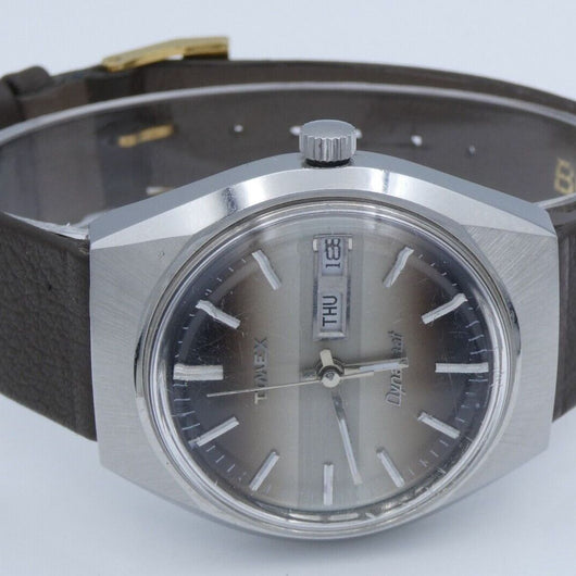 Timex Dynaheat Quarz Mechanisch Herrenuhr - DEFEKT -