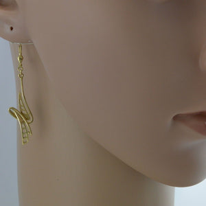 Vintage Ohr-Hänger / 333er - 8 Karat Gelbgold